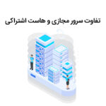 تفاوت هاست اشتراکی و سرور مجازی